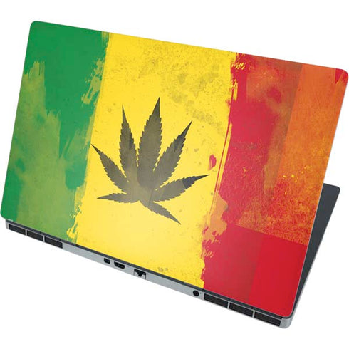 Marijuana Rasta Distressed Dell Precision Skin