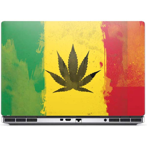 Marijuana Rasta Distressed Dell Precision Skin