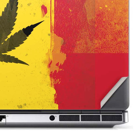 Marijuana Rasta Distressed Dell Precision Skin