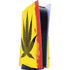 Marijuana Rasta Distressed PlayStation PS5 Skins