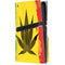 Marijuana Rasta Distressed PS5 Pro Disk Console Skin