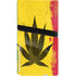 Marijuana Rasta Distressed PS5 Pro Disk Console Skin