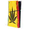 Marijuana Rasta Distressed PS5 Slim Digital Edition Console Skin