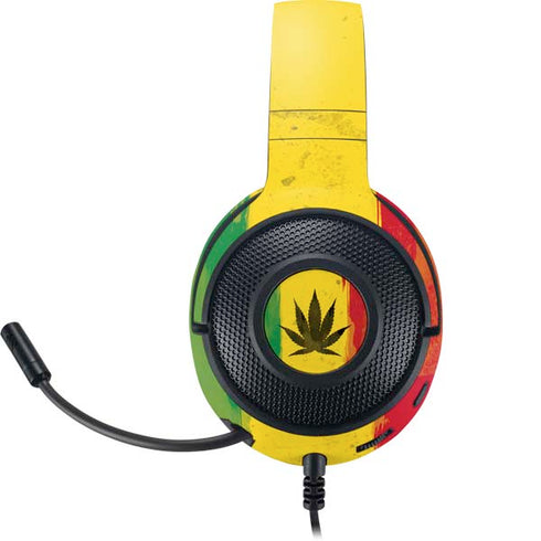 Marijuana Rasta Distressed Razer Kraken X Skin
