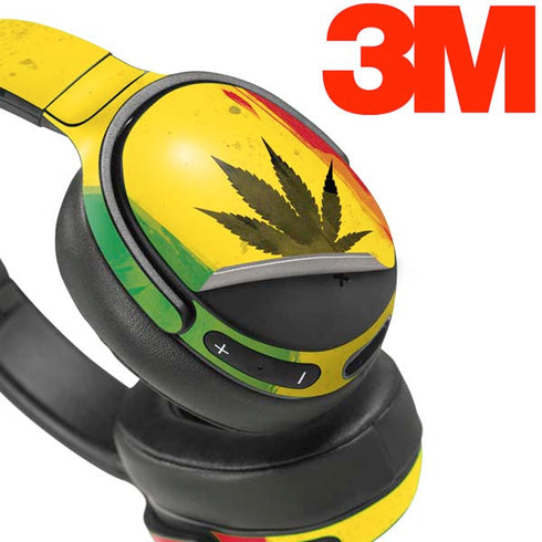 Marijuana Rasta Distressed Skullcandy Venue Skin