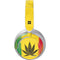 Marijuana Rasta Distressed Surface Headphones Skin
