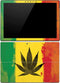 Marijuana Rasta Distressed Surface Pro (2017) Skin