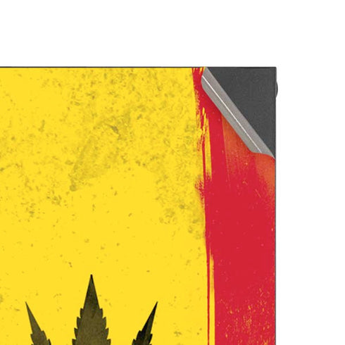 Marijuana Rasta Distressed XBox Series X Digital Edition Console Skin