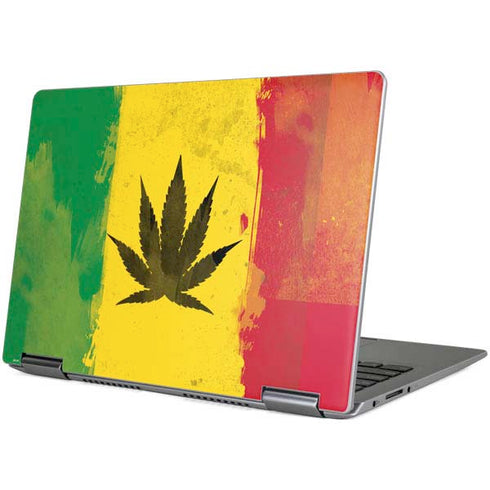Marijuana Rasta Distressed Yoga 710 14in Skin