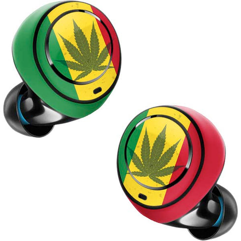 Marijuana Rasta Flag Amazon Echo Buds Skin