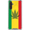 Marijuana Rasta Flag Galaxy A17 Clear Case