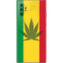 Marijuana Rasta Flag Galaxy Note 10 Plus Skin