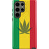 Marijuana Rasta Flag Galaxy S23 Ultra Pro Case