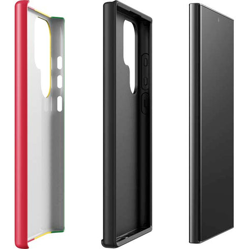 Marijuana Rasta Flag Galaxy S23 Ultra Pro Case