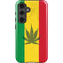 Marijuana Rasta Flag Galaxy S25 Impact Case
