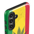 Marijuana Rasta Flag Galaxy S25 Impact Case