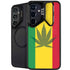 Marijuana Rasta Flag Galaxy S24 Plus Kickstand Case