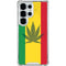 Marijuana Rasta Flag Galaxy S25 Ultra Clear Case