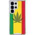 Marijuana Rasta Flag Galaxy S25 Ultra Clear Case