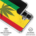 Marijuana Rasta Flag Galaxy S26 Plus Clear Case