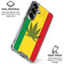 Marijuana Rasta Flag Galaxy S26 Plus Clear Case