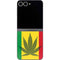 Marijuana Rasta Flag Galaxy Z Flip6 Skin