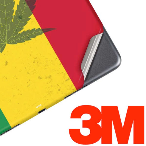 Marijuana Rasta Flag iPad Skins