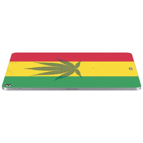 Marijuana Rasta Flag Apple iPad Air Skin