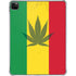 Marijuana Rasta Flag iPad Pro 11in (2024) Clear Case