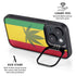 Marijuana Rasta Flag iPhone 15 Plus Kickstand Case