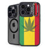 Marijuana Rasta Flag iPhone 15 Pro Kickstand Case