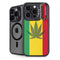 Marijuana Rasta Flag iPhone 15 Pro Max Kickstand Case