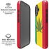Marijuana Rasta Flag iPhone 16 Plus Magsafe Impact Case