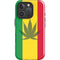 Marijuana Rasta Flag iPhone 16 Pro Max Impact Case