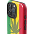 Marijuana Rasta Flag iPhone 16 Pro Max Impact Case