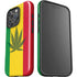 Marijuana Rasta Flag iPhone 16 Pro Max Impact Case