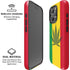 Marijuana Rasta Flag iPhone 16 Pro Max Magsafe Impact Case