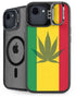 Marijuana Rasta Flag iPhone 16e Kickstand Case