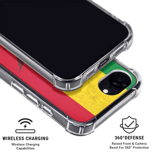 Marijuana Rasta Flag iPhone 16e MagSafe Case