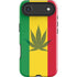 Marijuana Rasta Flag iPhone 17 Air Impact Case