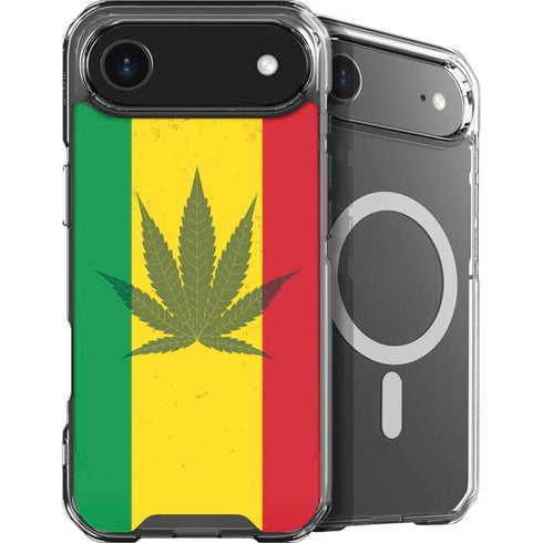 Marijuana Rasta Flag iPhone 17 Air MagSafe Case