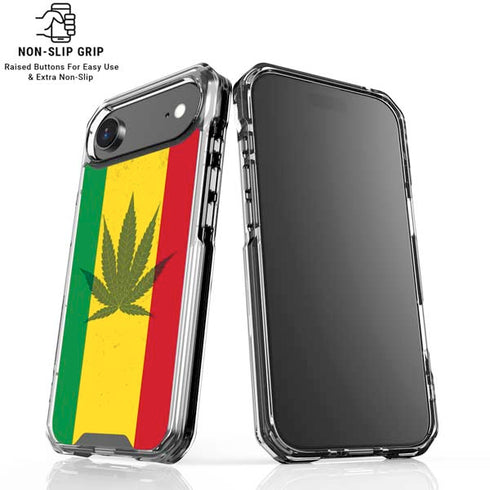 Marijuana Rasta Flag iPhone 17 Air MagSafe Case