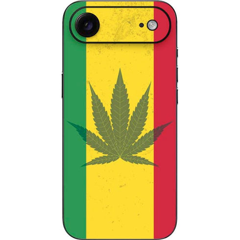 Marijuana Rasta Flag iPhone 17 Air Skin