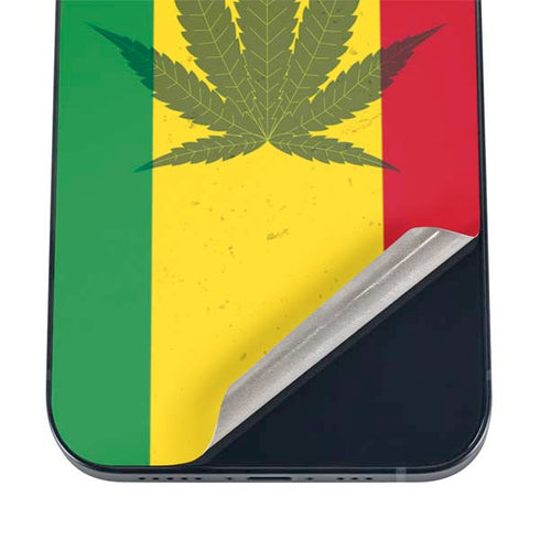 Marijuana Rasta Flag iPhone 17 Air Skin