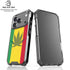 Marijuana Rasta Flag iPhone 17 Pro Clear Case