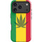 Marijuana Rasta Flag iPhone 17 Pro Impact Case