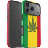 Marijuana Rasta Flag iPhone 17 Pro Impact Case