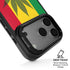 Marijuana Rasta Flag iPhone 17 Pro Kickstand Case