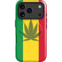 Marijuana Rasta Flag iPhone 17 Pro Magsafe Impact Case