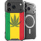 Marijuana Rasta Flag iPhone 18 Pro Max MagSafe Case